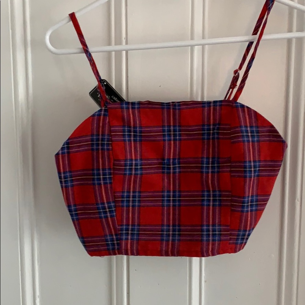 Zaful plaid tank